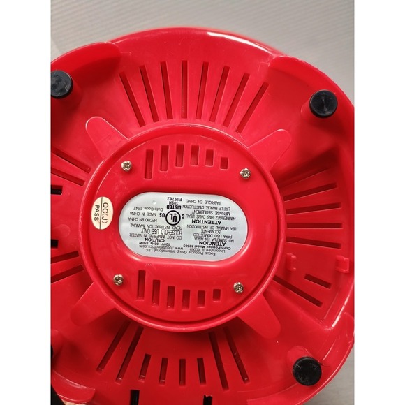 West Bend Stir Crazy Red Dome Electric Hot Oil Popcorn Maker E19762 - Picture 7 of 8